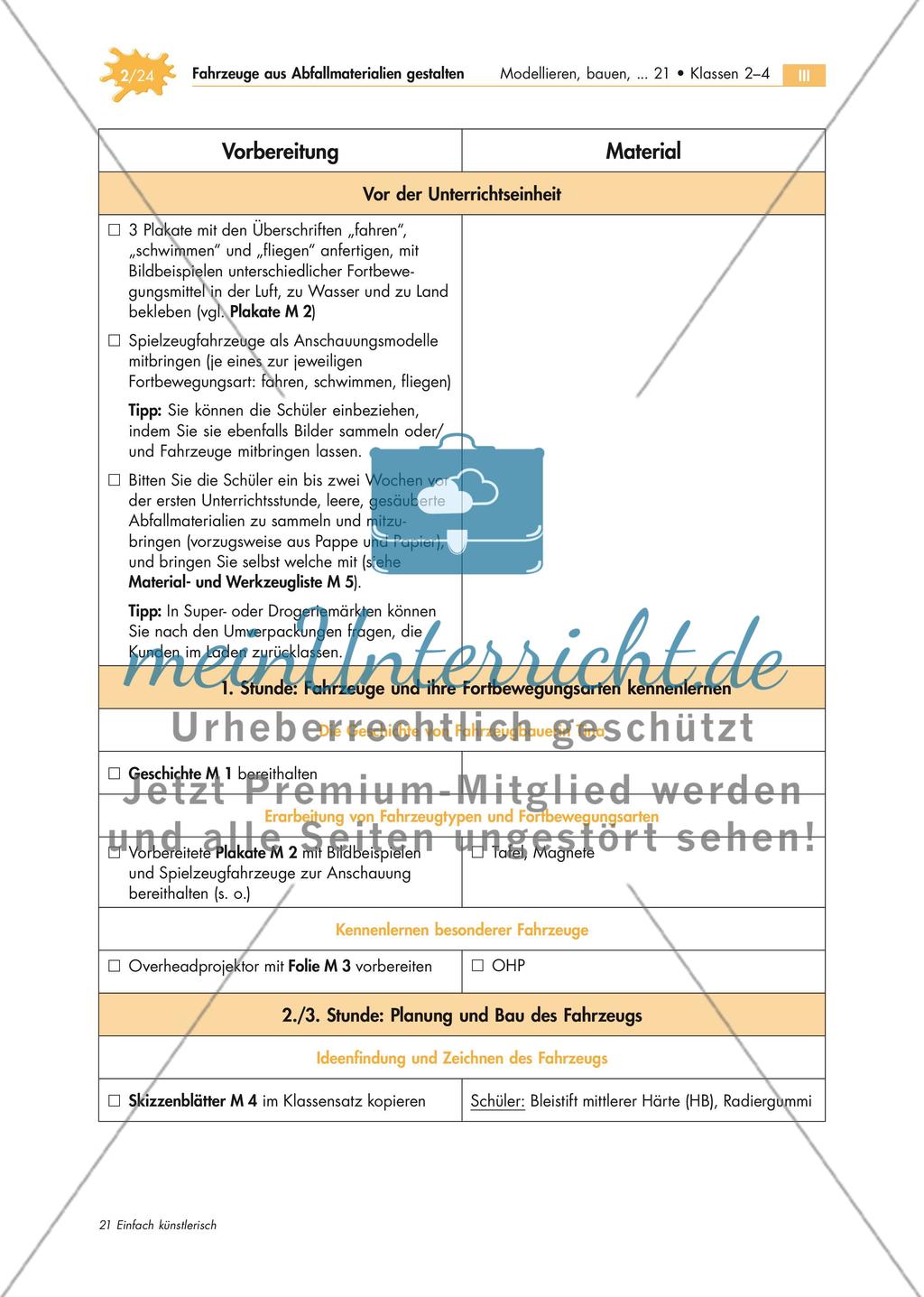 Ein Fahrzeug aus Abfallmaterialien gestalten Preview 2