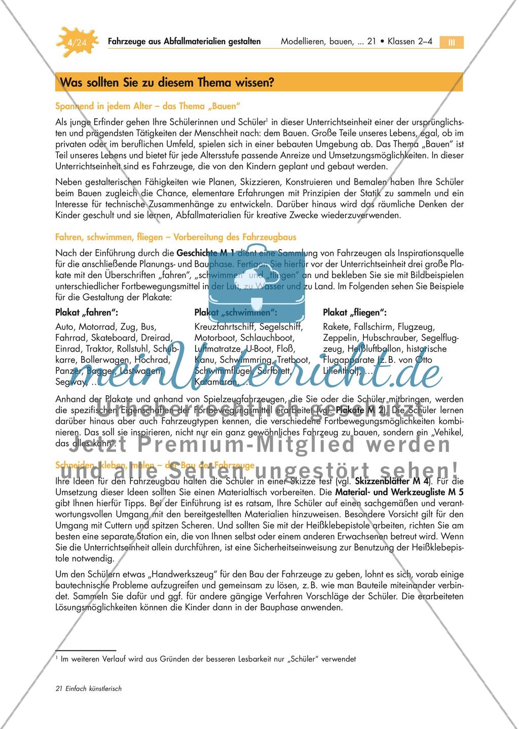 Ein Fahrzeug aus Abfallmaterialien gestalten Preview 4