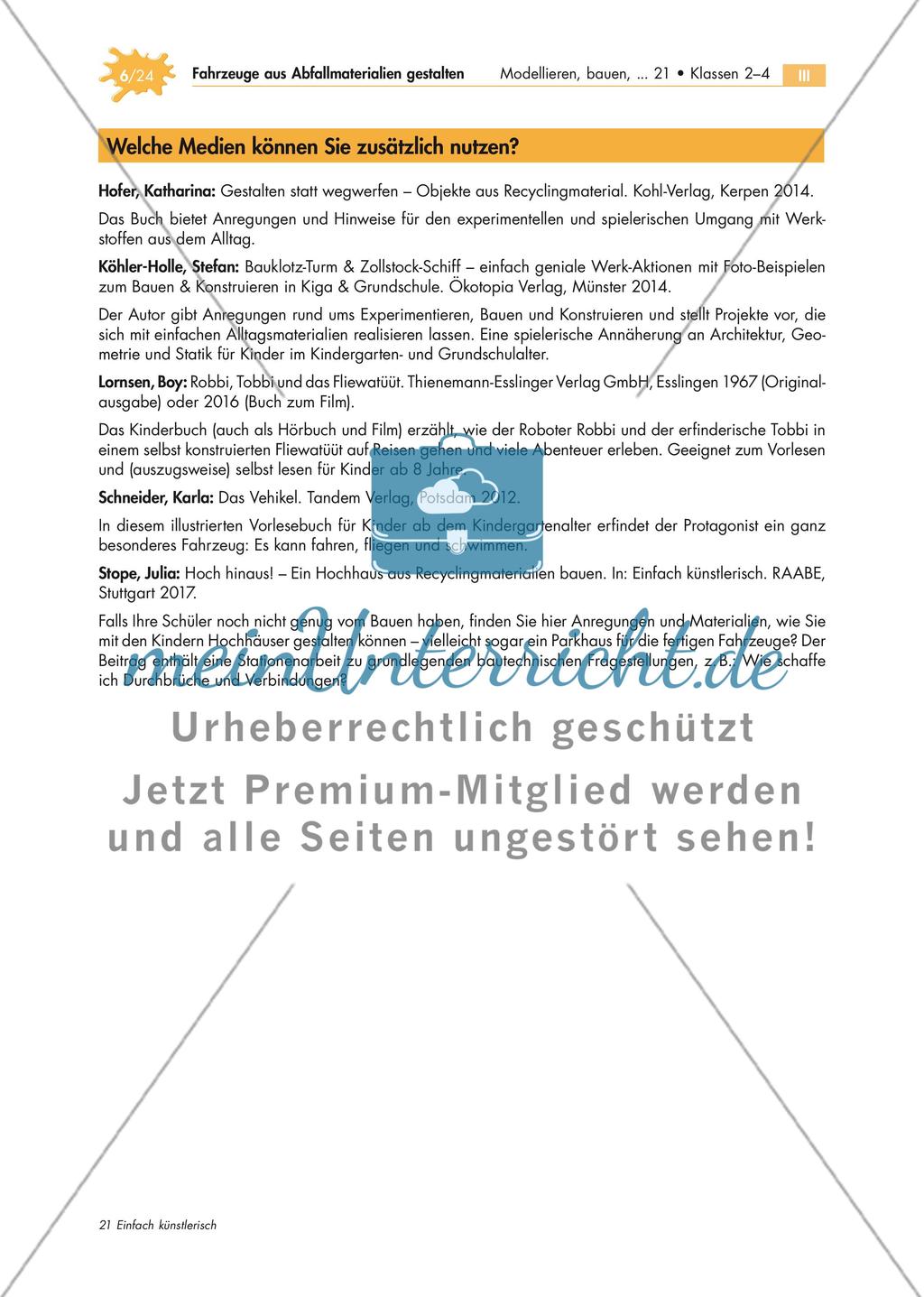 Ein Fahrzeug aus Abfallmaterialien gestalten Preview 6