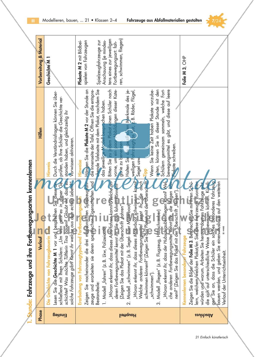 Ein Fahrzeug aus Abfallmaterialien gestalten Preview 7
