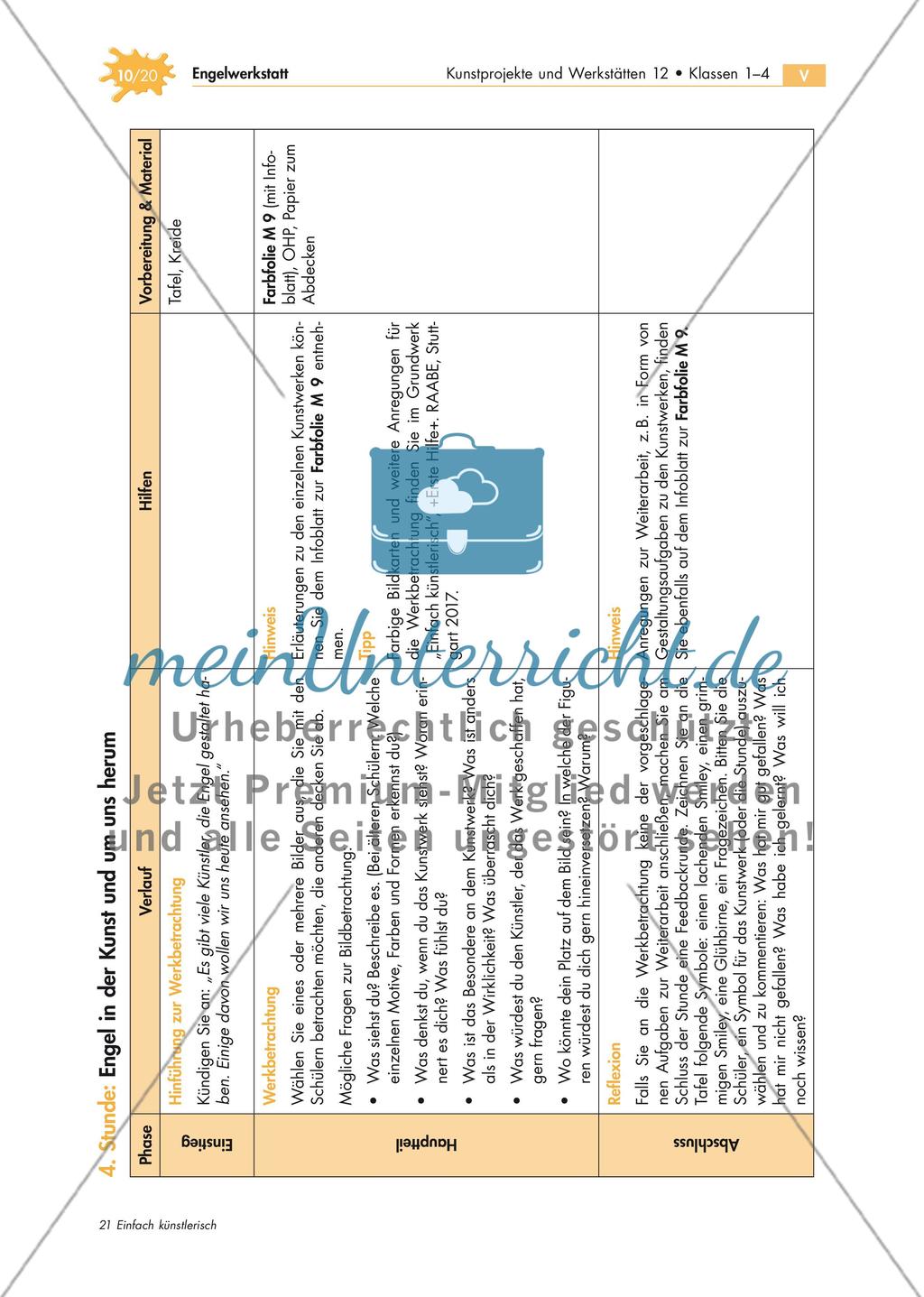 Gestaltung von Engeln mit unterschiedlichen Verfahren Preview 10