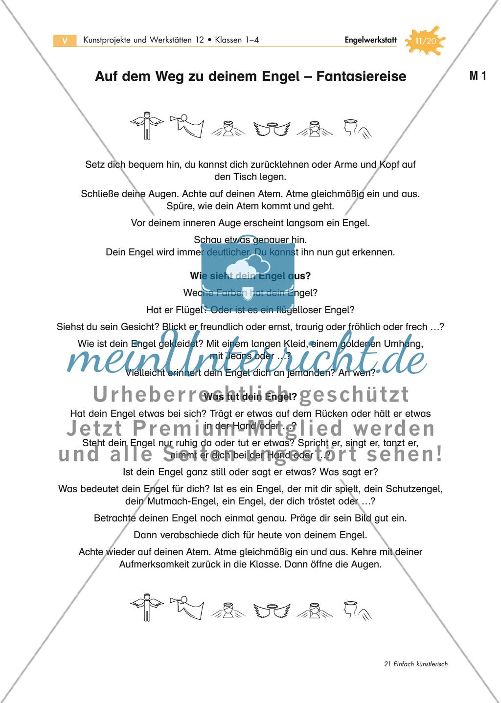 Gestaltung von Engeln mit unterschiedlichen Verfahren Preview 11