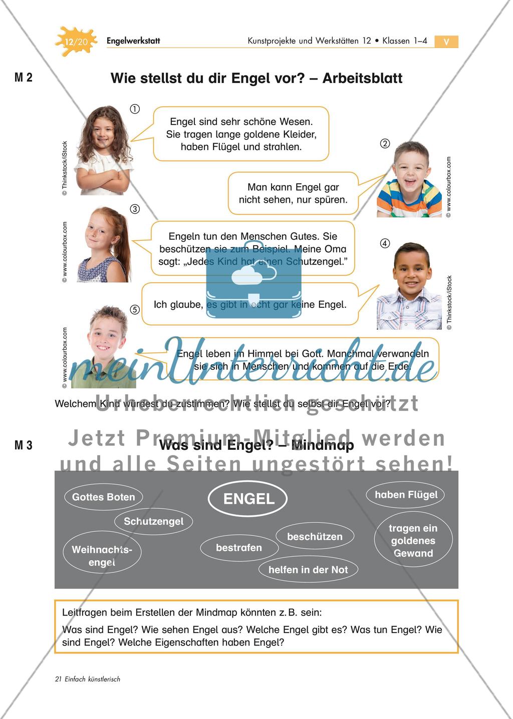 Gestaltung von Engeln mit unterschiedlichen Verfahren Preview 12