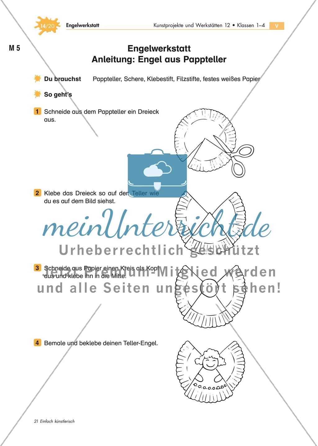 Gestaltung von Engeln mit unterschiedlichen Verfahren Preview 14