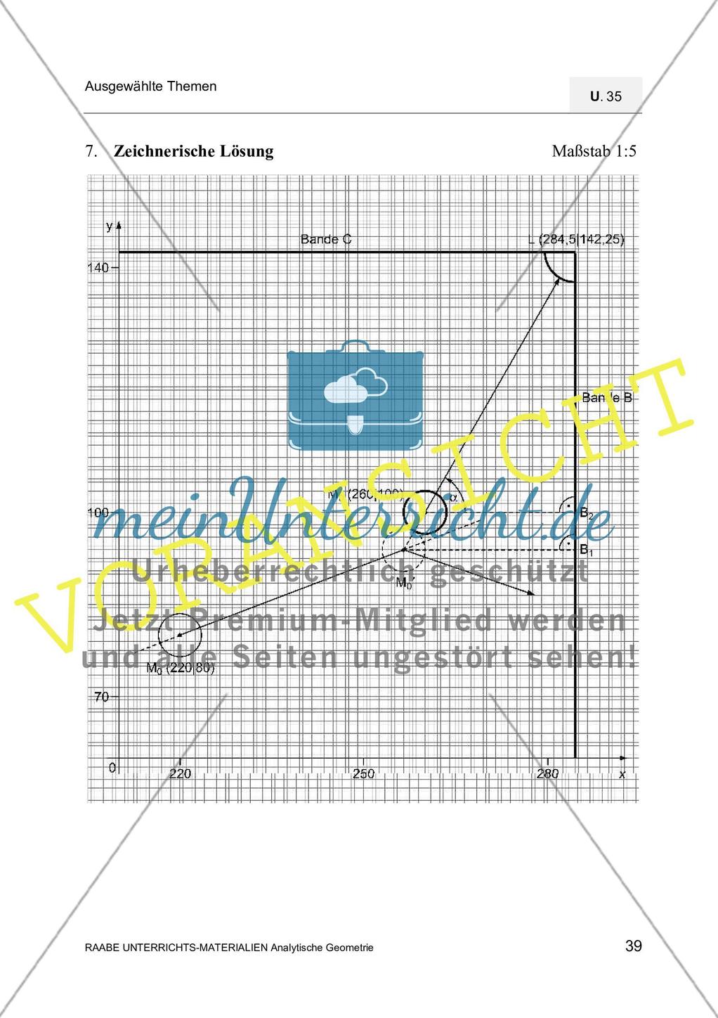 Analytische Geometrie auf dem Billardtisch Preview 12