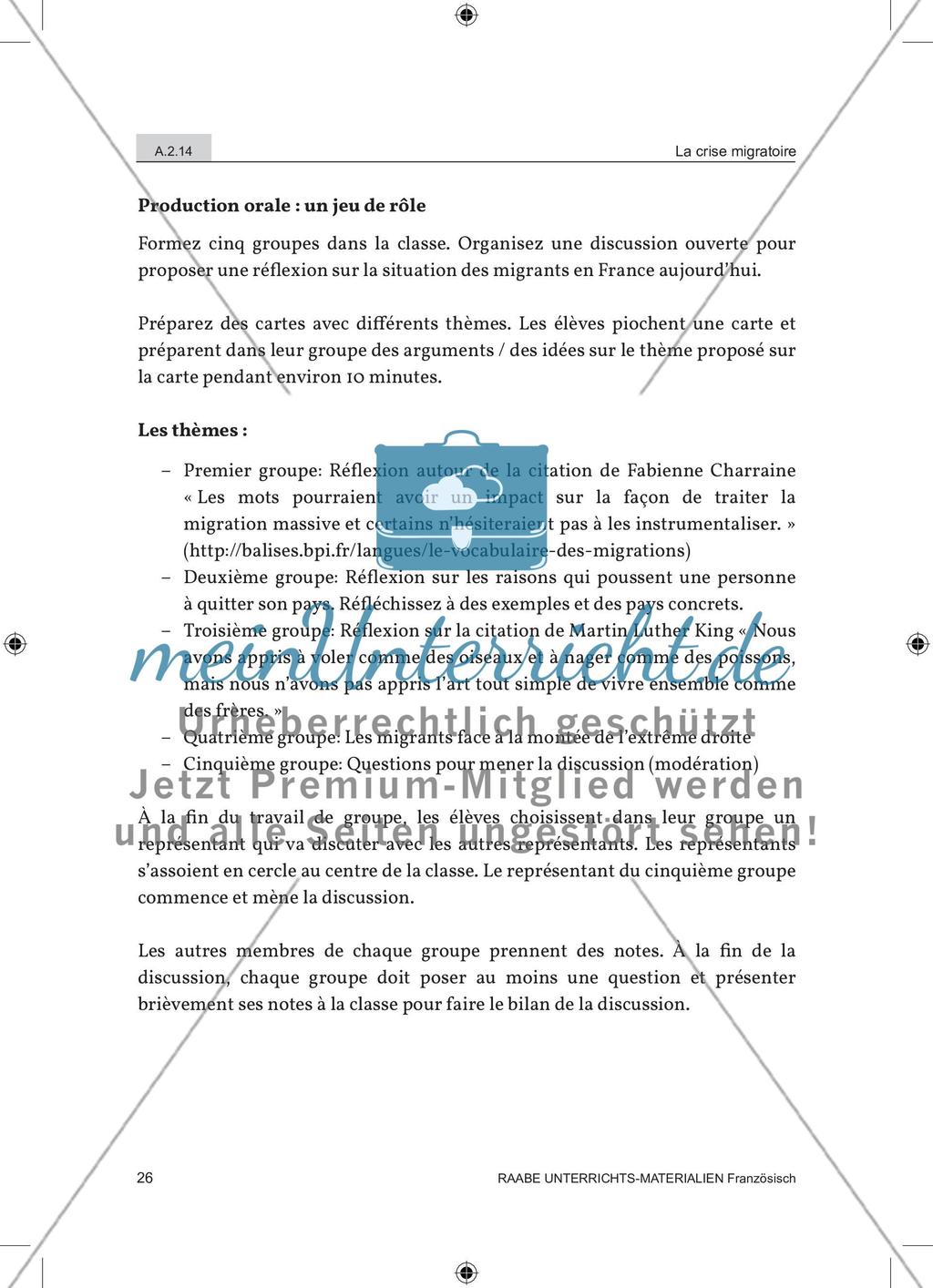 Migration in Frankreich Preview 21