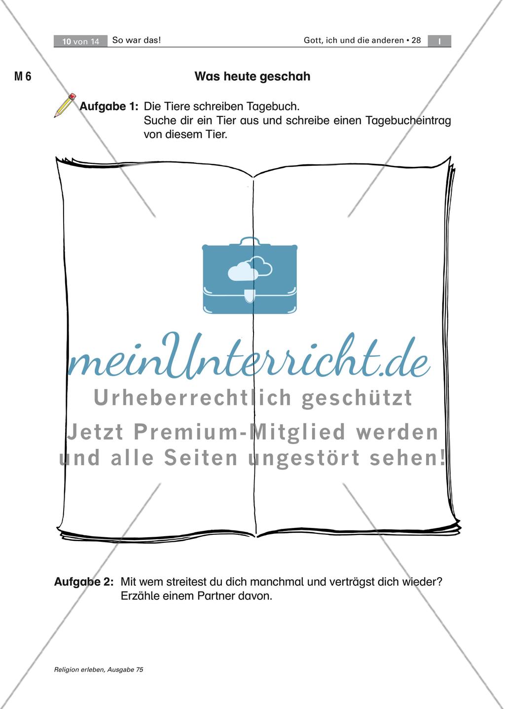 Bilderbucharbeit: Streit und Versöhnung Preview 12