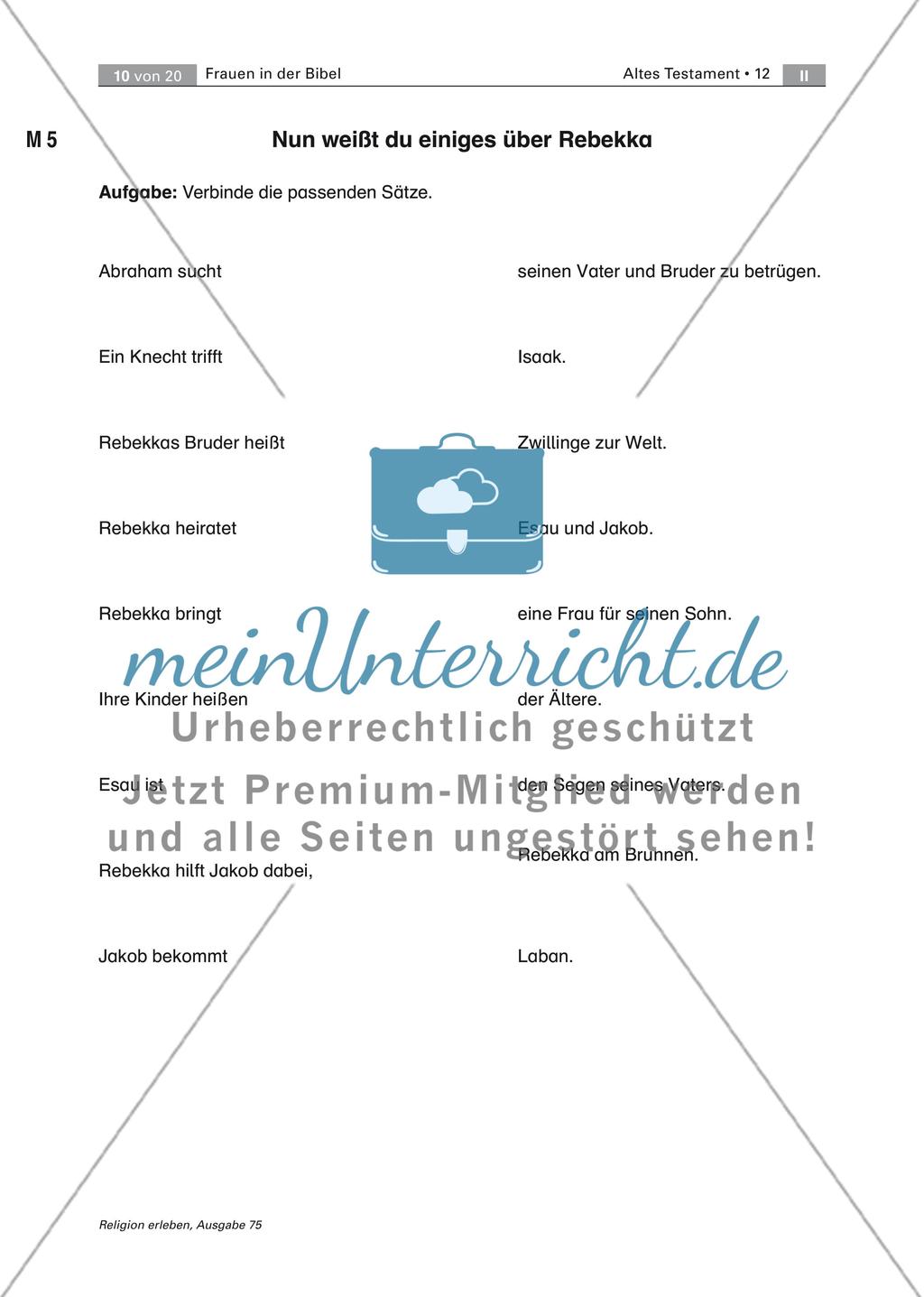 Altes Testament: Frauen in der Bibel Preview 10