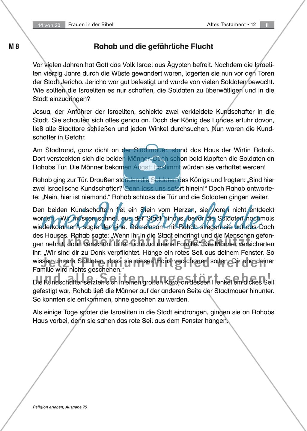 Altes Testament: Frauen in der Bibel Preview 14