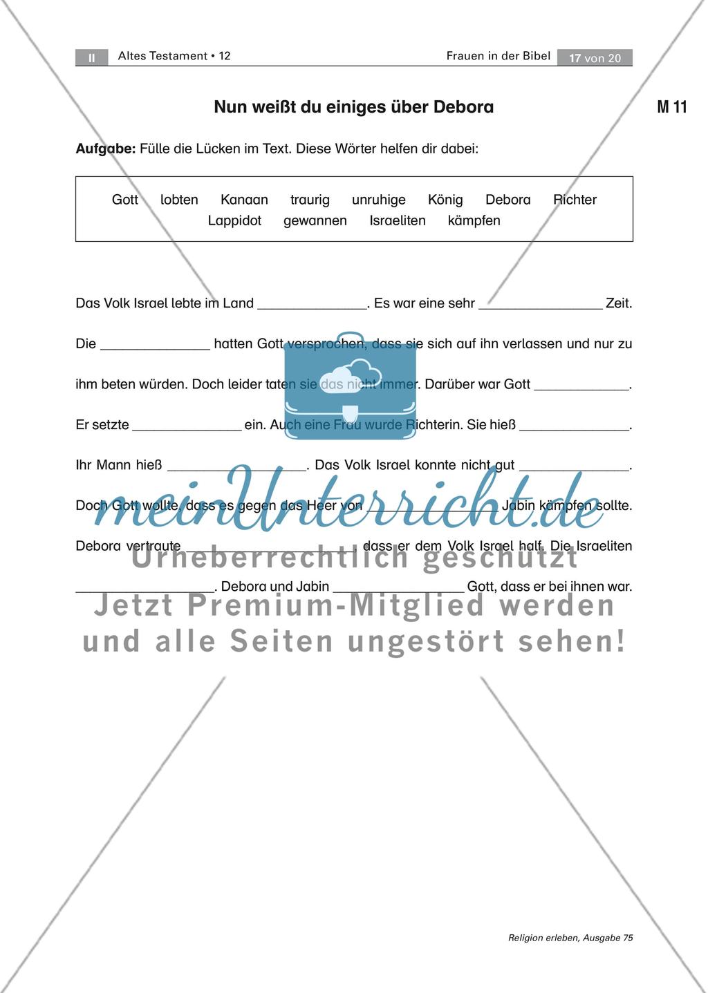 Altes Testament: Frauen in der Bibel Preview 17