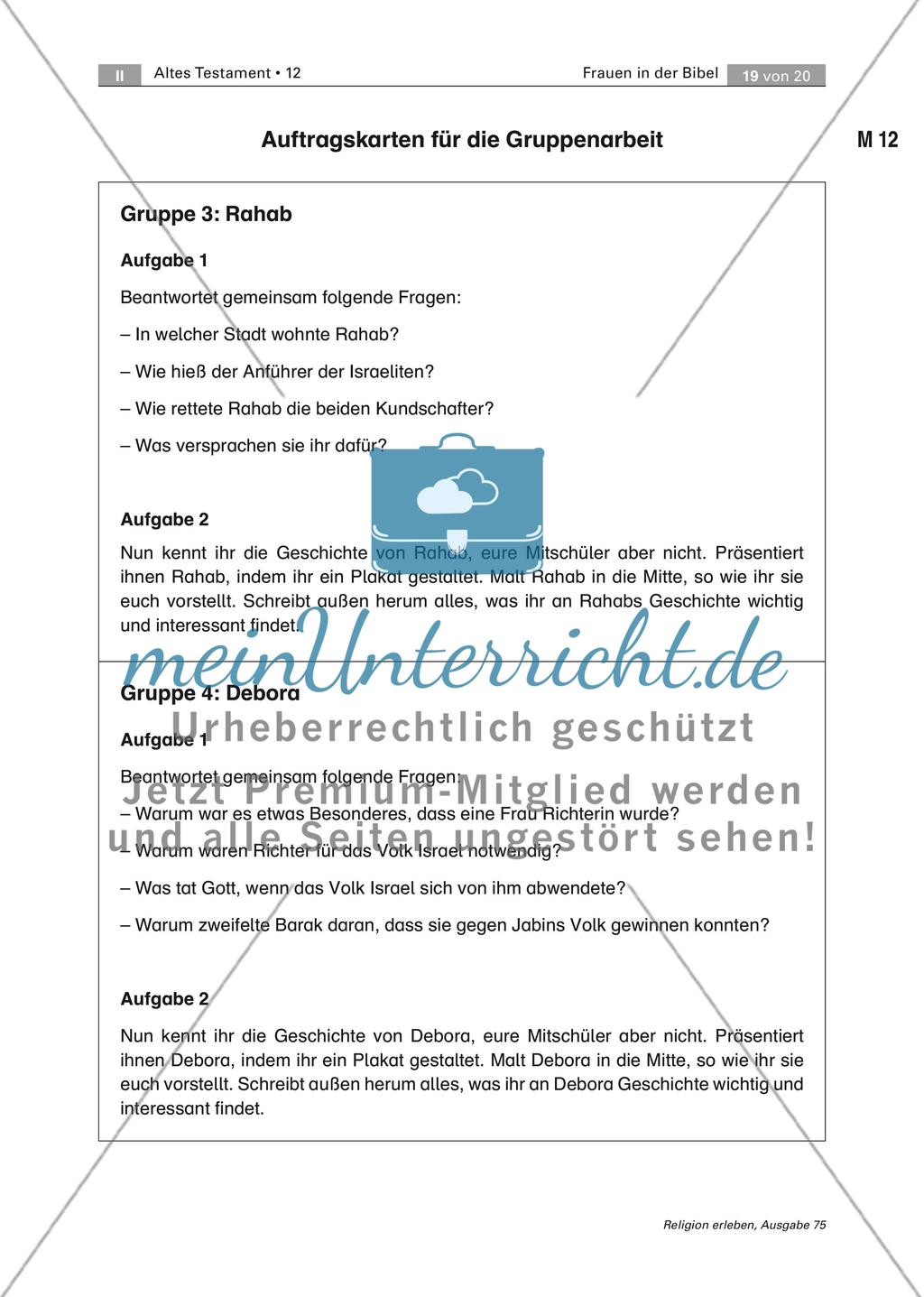 Altes Testament: Frauen in der Bibel Preview 19