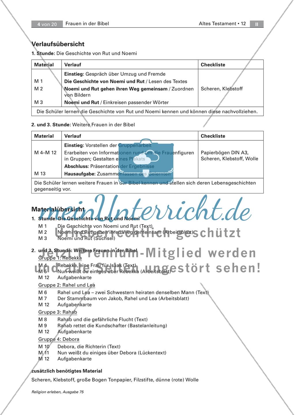 Altes Testament: Frauen in der Bibel Preview 4