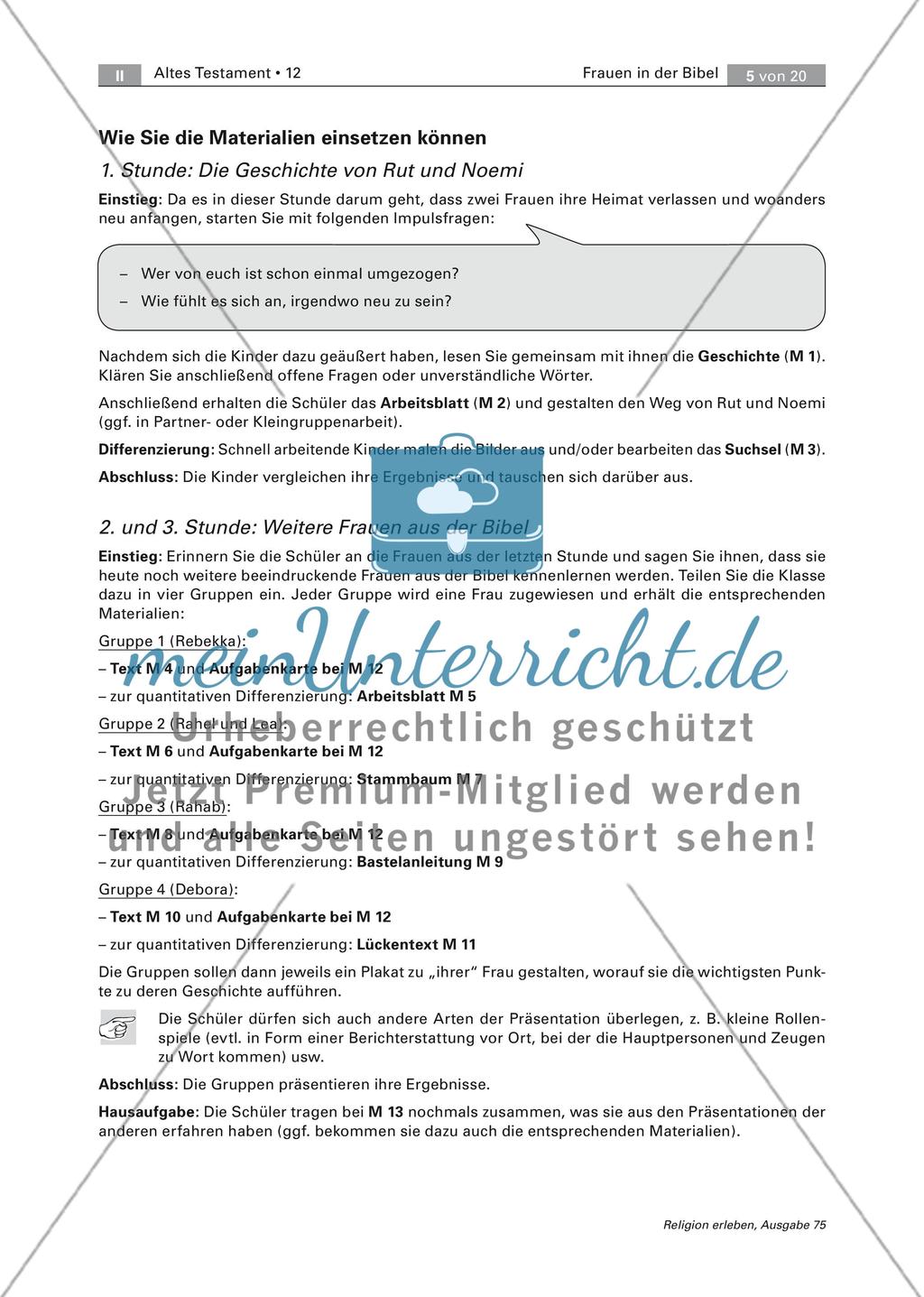 Altes Testament: Frauen in der Bibel Preview 5
