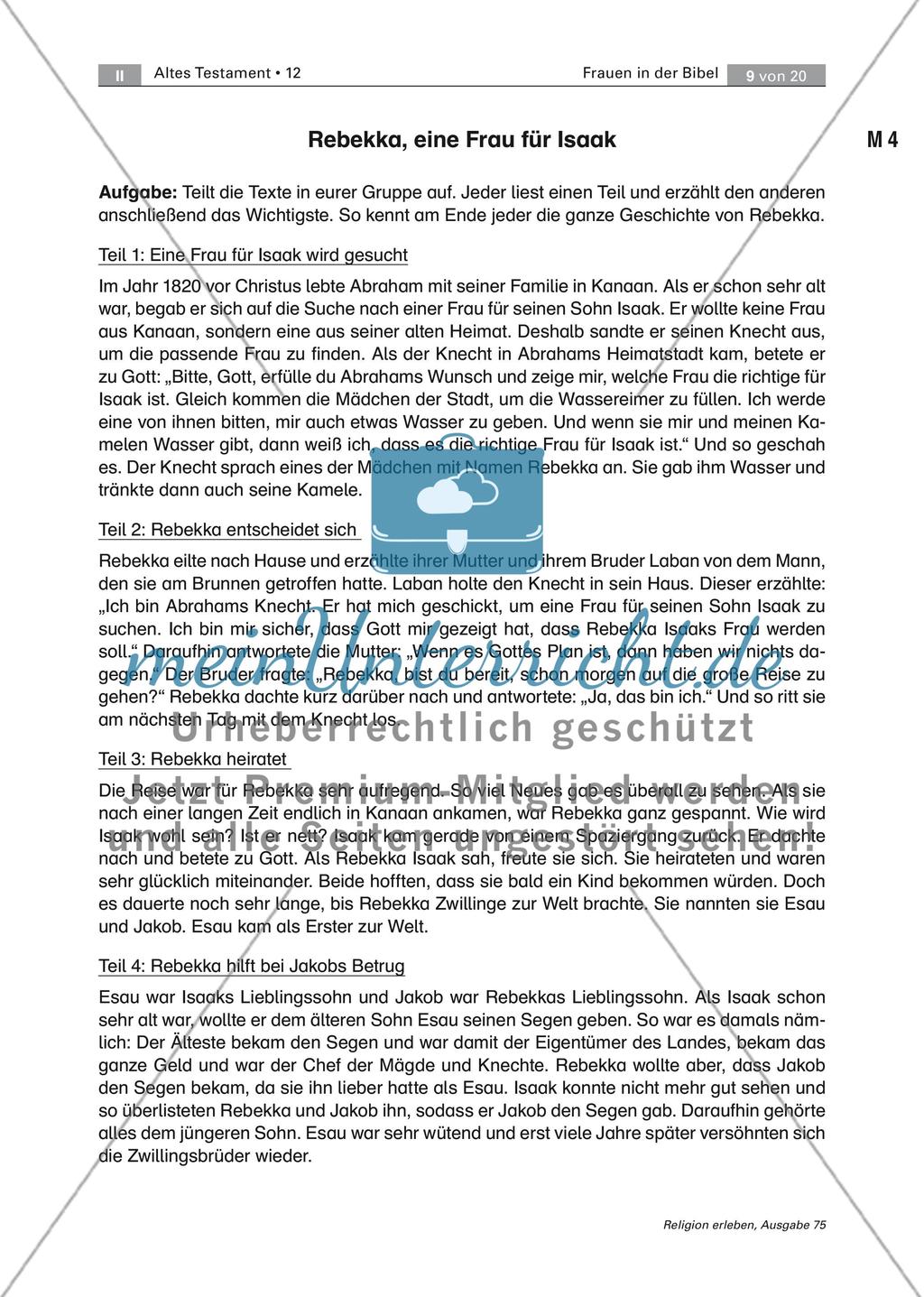 Altes Testament: Frauen in der Bibel Preview 9