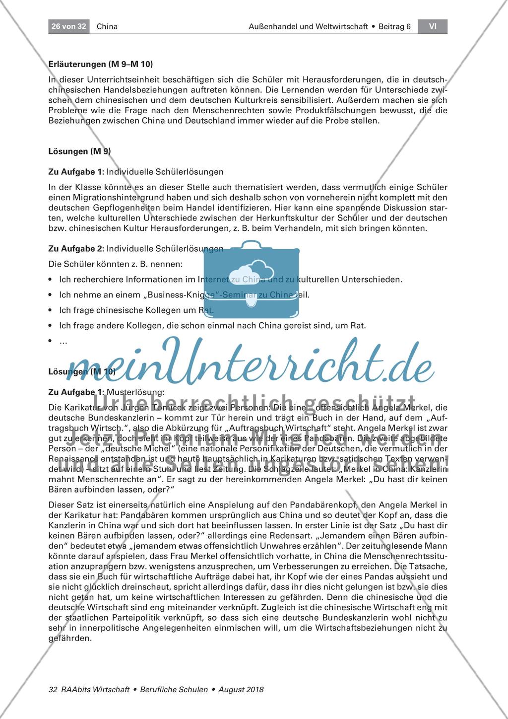 Internationaler Handel: Deutschland und China Preview 9