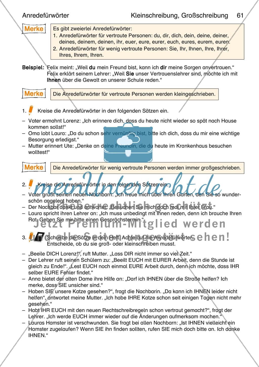 Kleinschreibung, Großschreibung Preview 1