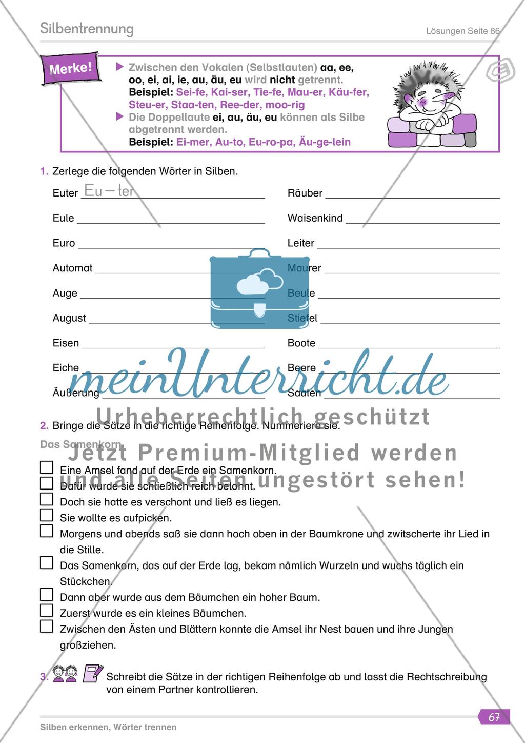 Silbentrennung Preview 4