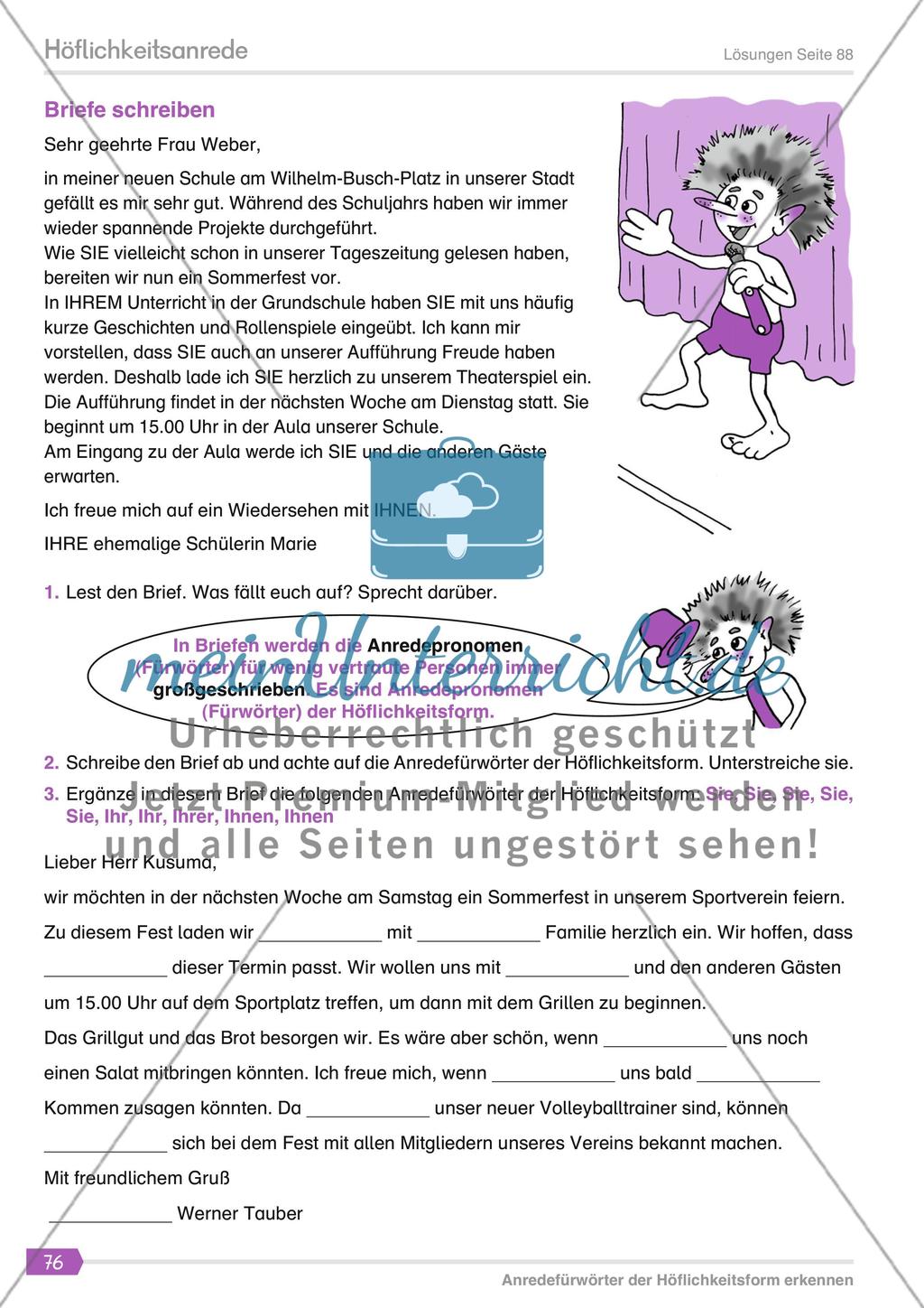 Höflichkeitsanrede Preview 1