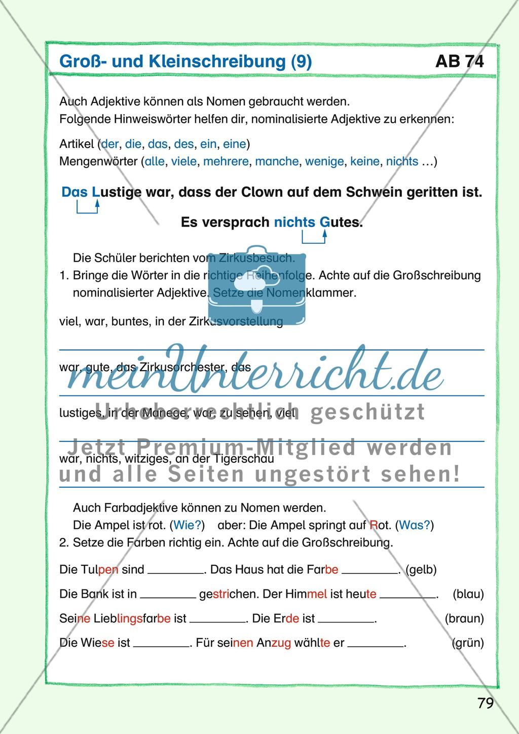 Groß- und Kleinschreibung Preview 10