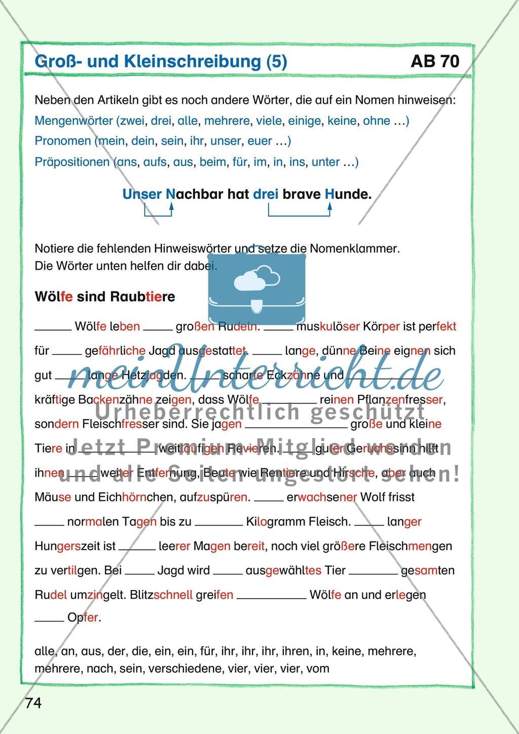 Groß- und Kleinschreibung Preview 5