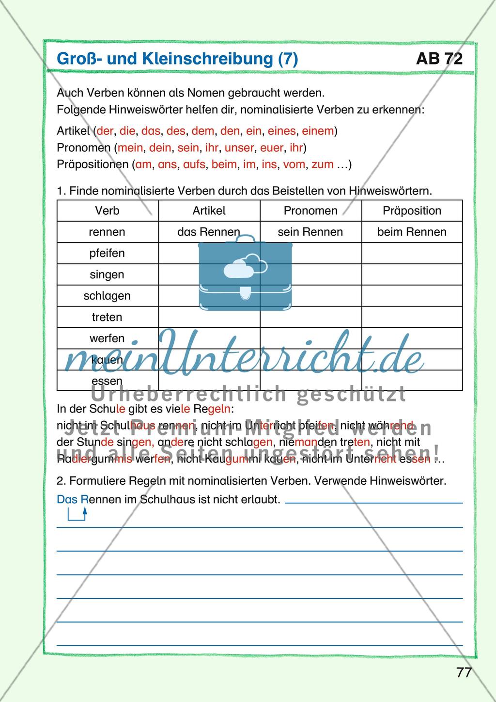 Groß- und Kleinschreibung Preview 8