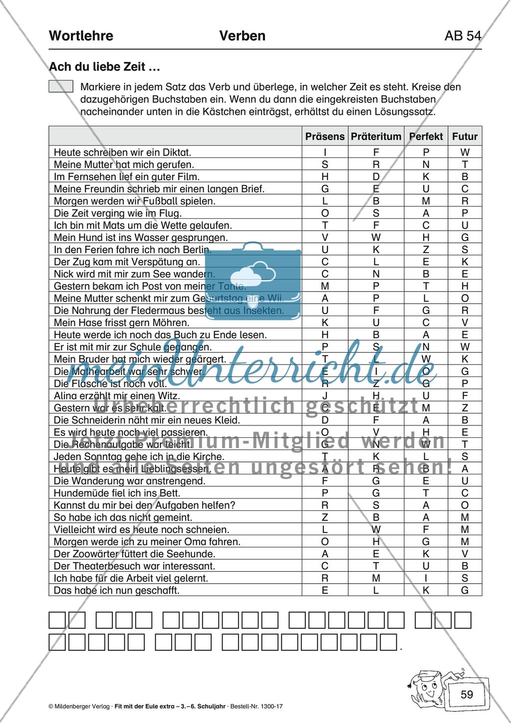 Wortlehre: Verben Preview 18