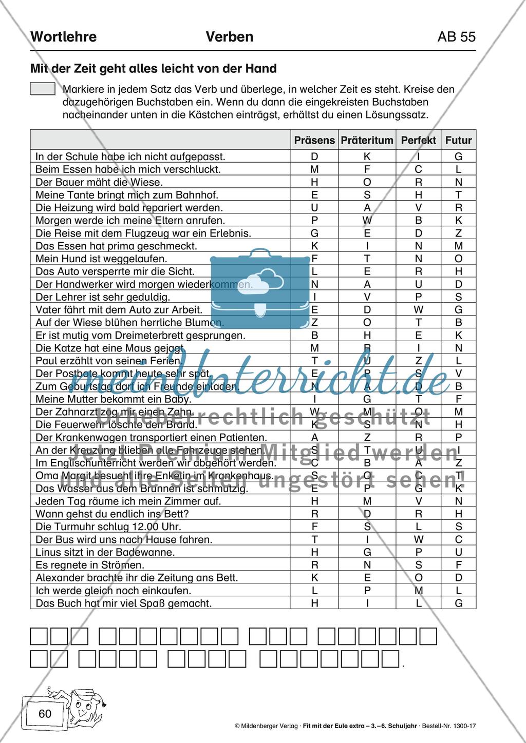 Wortlehre: Verben Preview 19