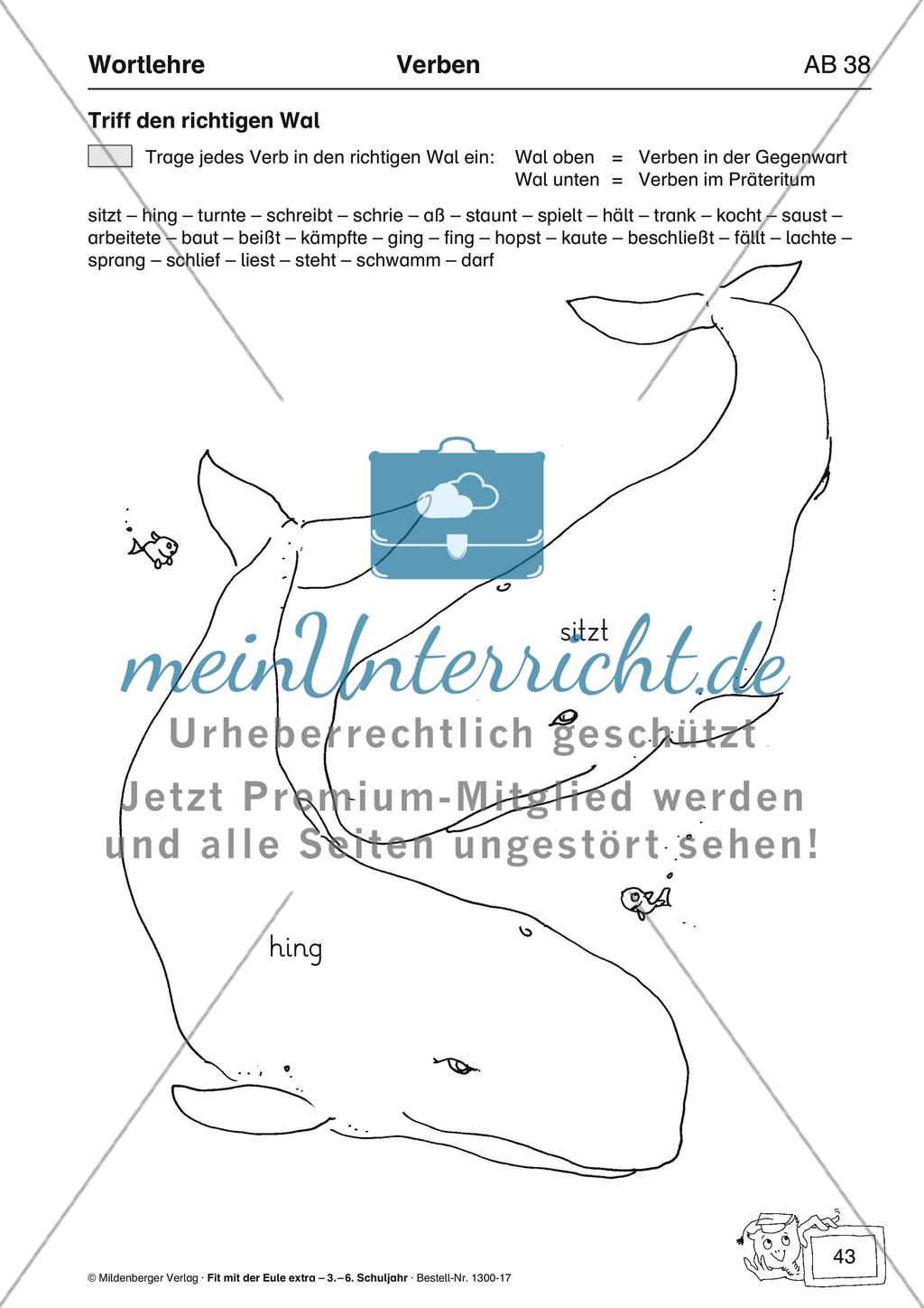 Wortlehre: Verben Preview 2
