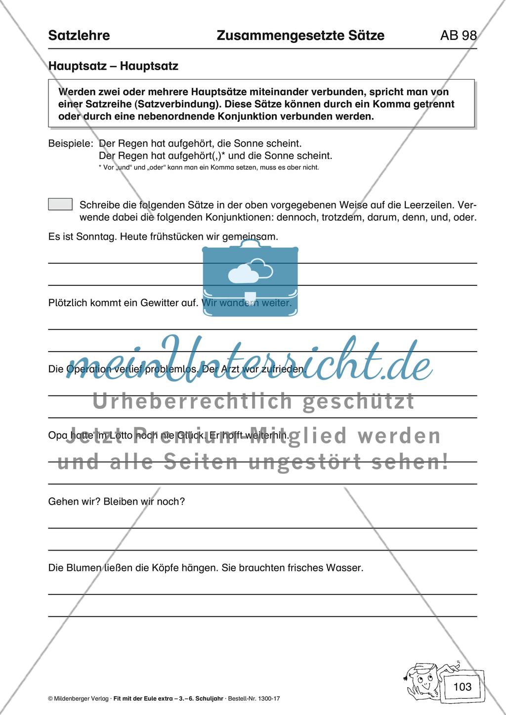 Zusammengesetzte Sätze Preview 2