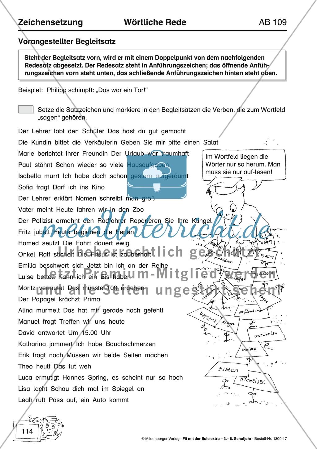Wörtliche Rede Preview 2