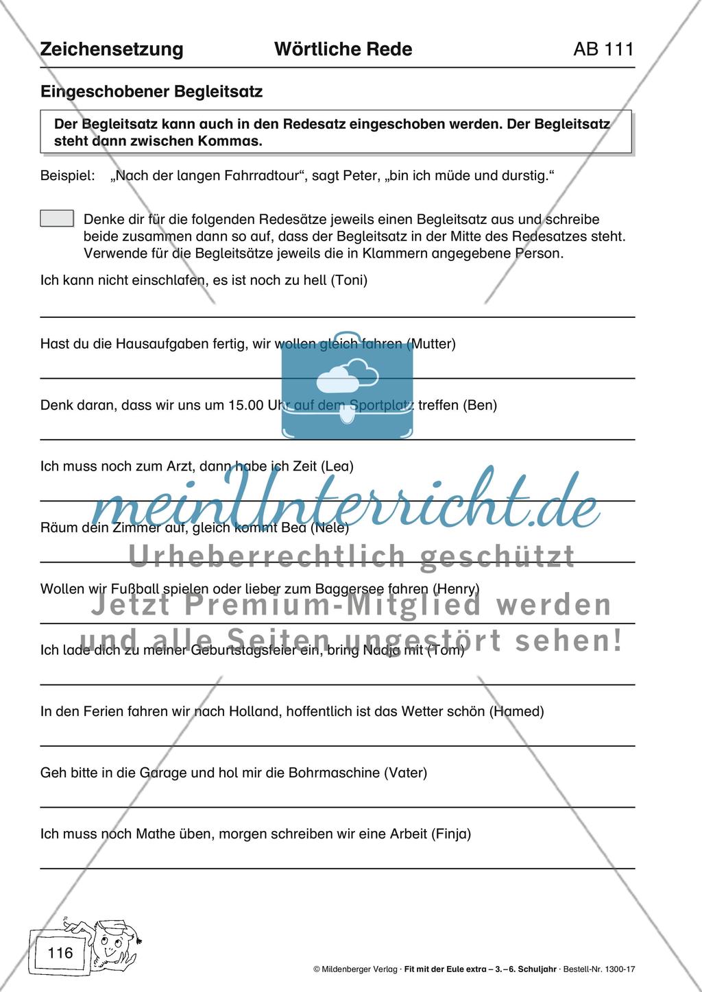 Wörtliche Rede Preview 4