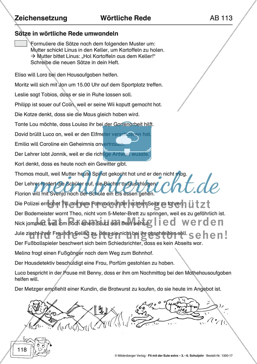 Wörtliche Rede Preview 6