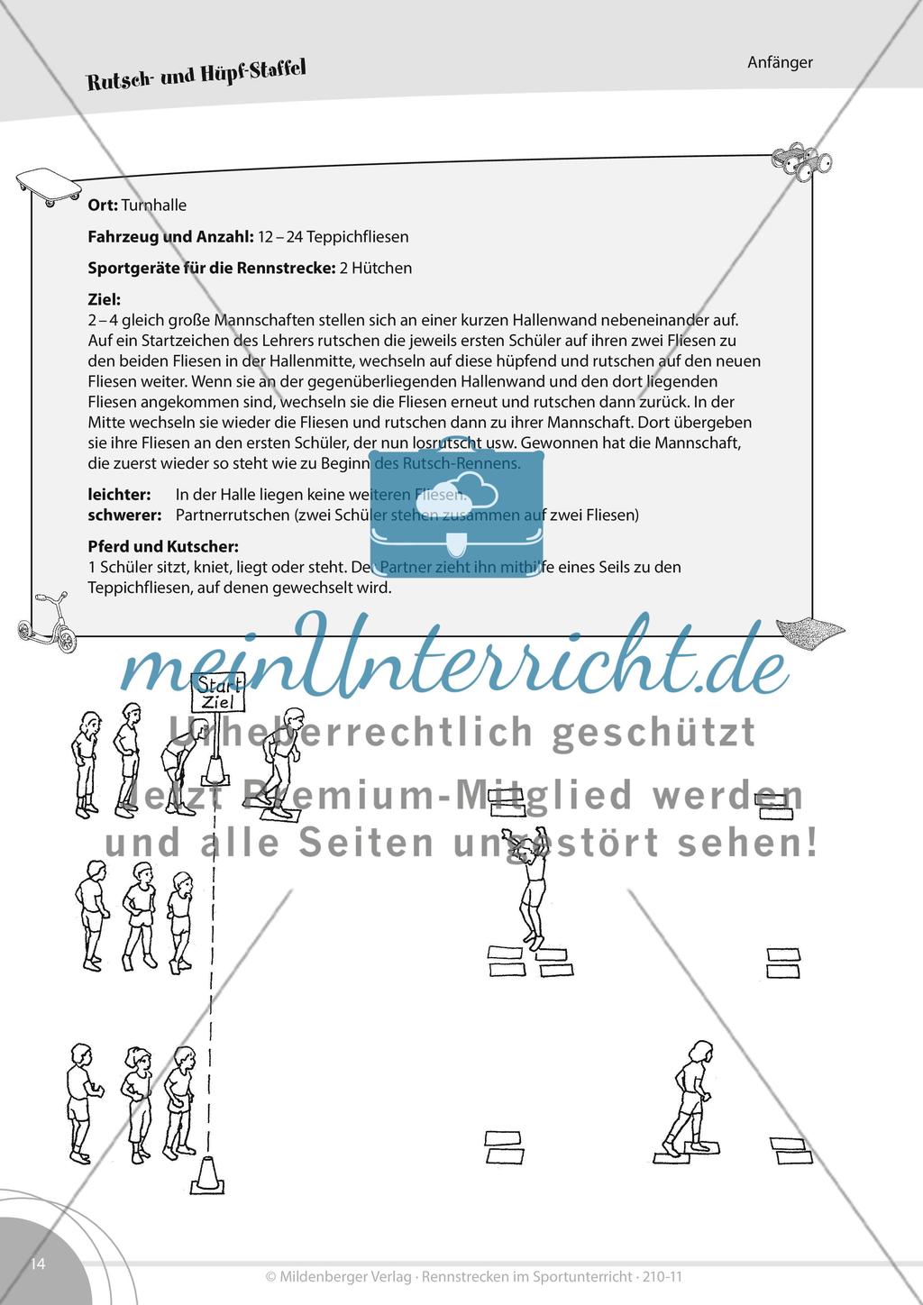 Rennstrecken mit Teppichfliesen Preview 10
