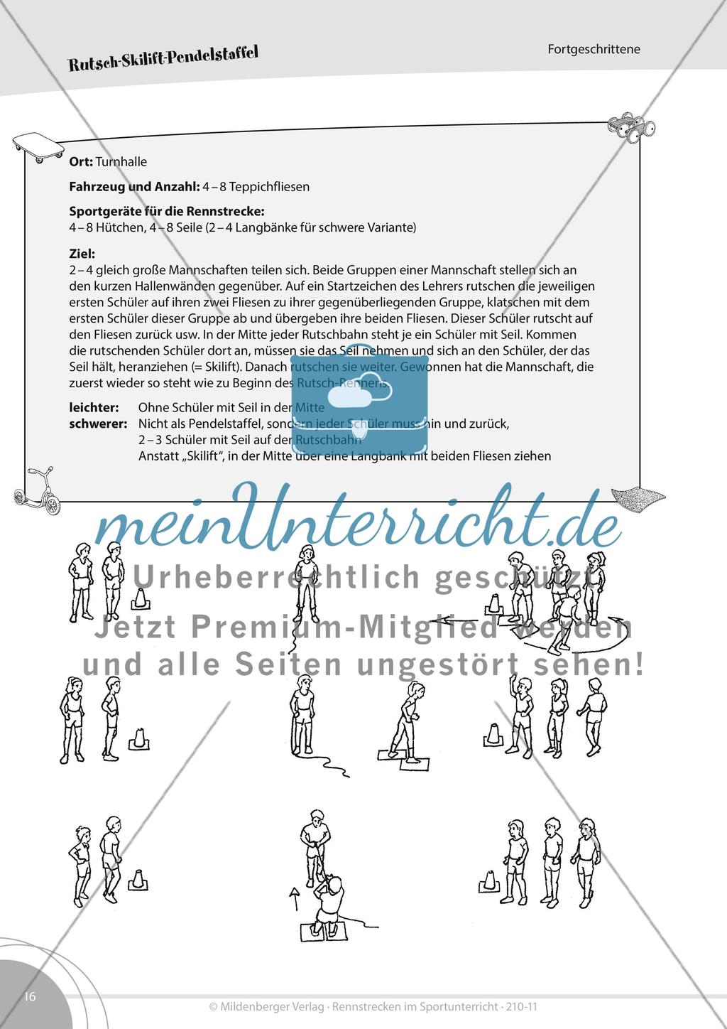 Rennstrecken mit Teppichfliesen Preview 12