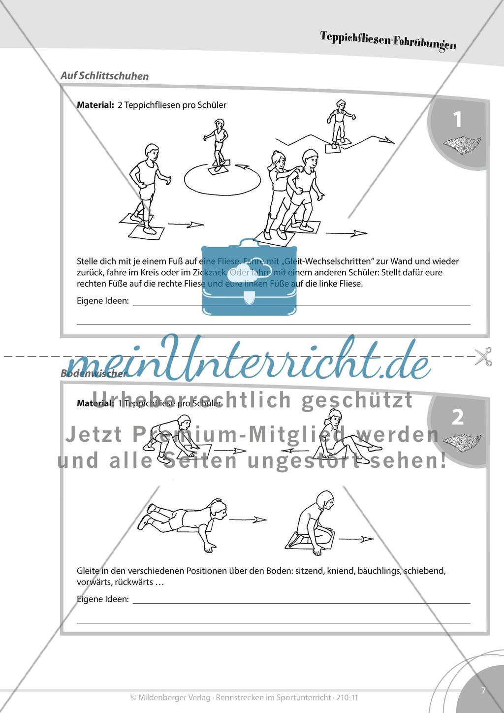 Rennstrecken mit Teppichfliesen Preview 3