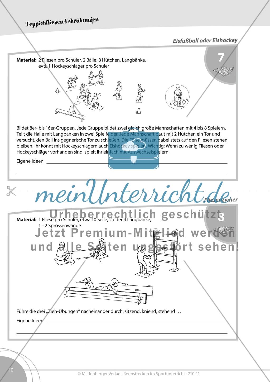 Rennstrecken mit Teppichfliesen Preview 6