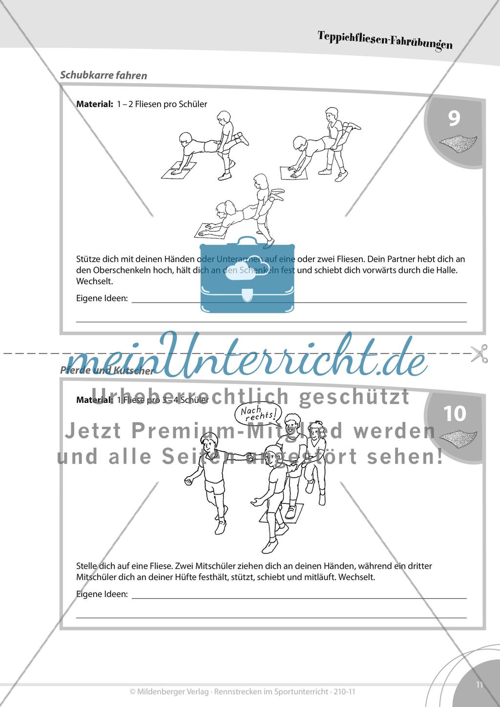 Rennstrecken mit Teppichfliesen Preview 7