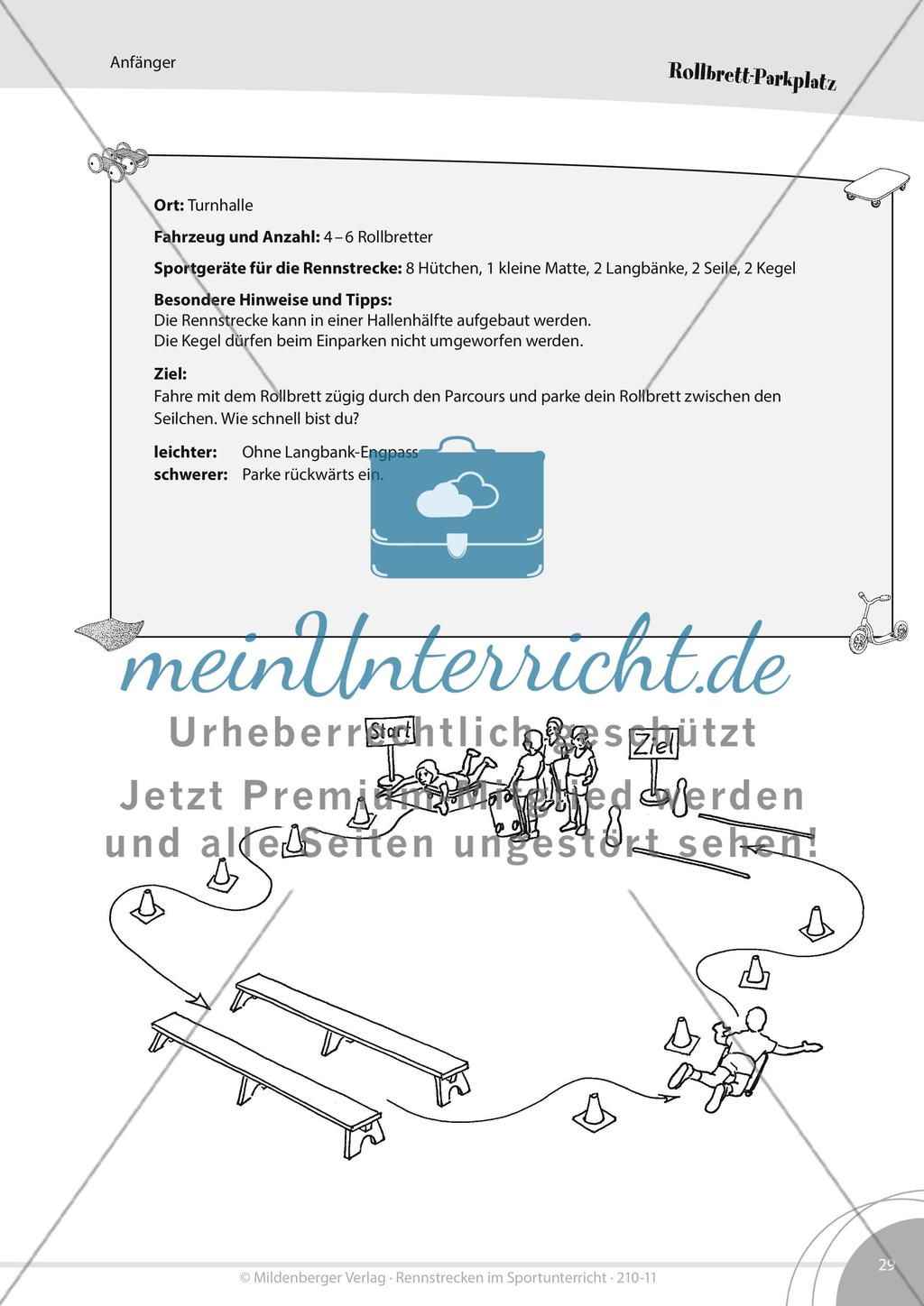 Rennstrecken mit Rollbrettern Preview 11