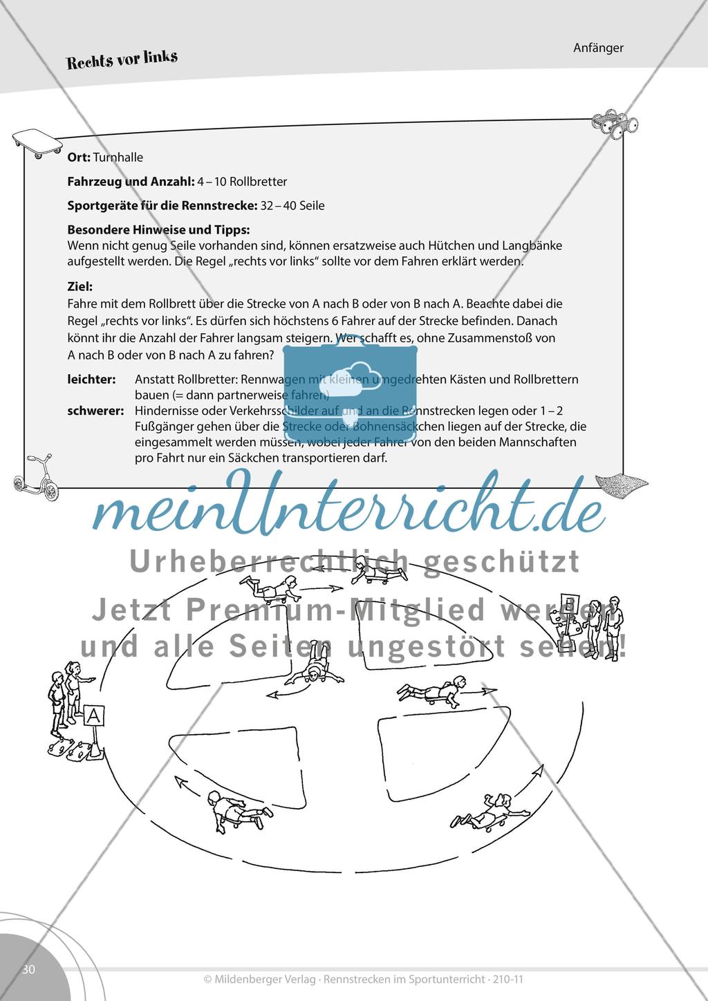Rennstrecken mit Rollbrettern Preview 12