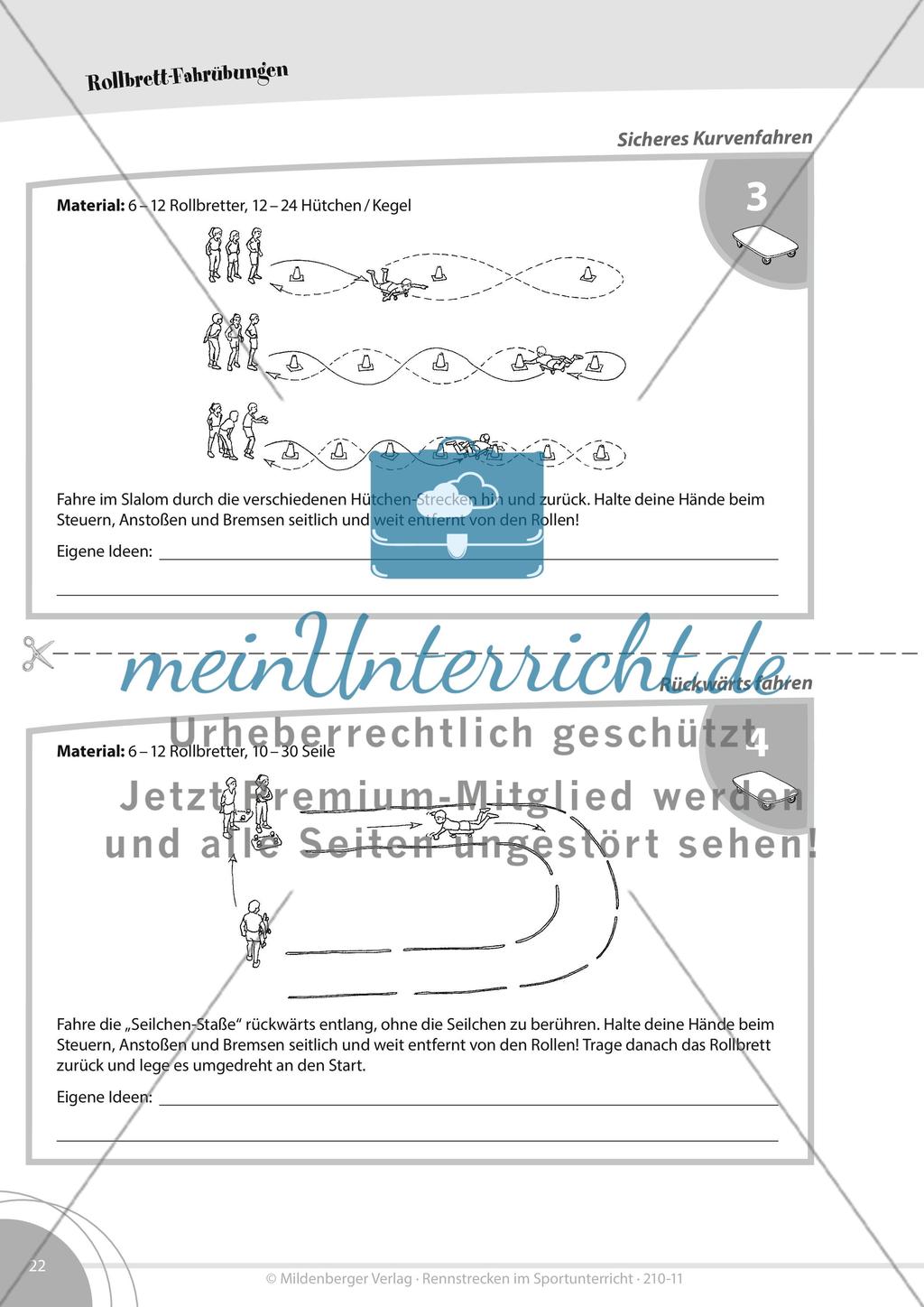 Rennstrecken mit Rollbrettern Preview 4