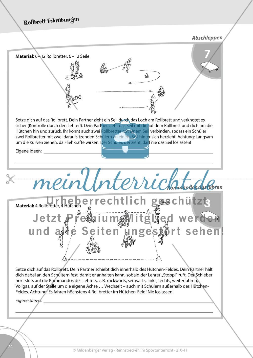 Rennstrecken mit Rollbrettern Preview 6