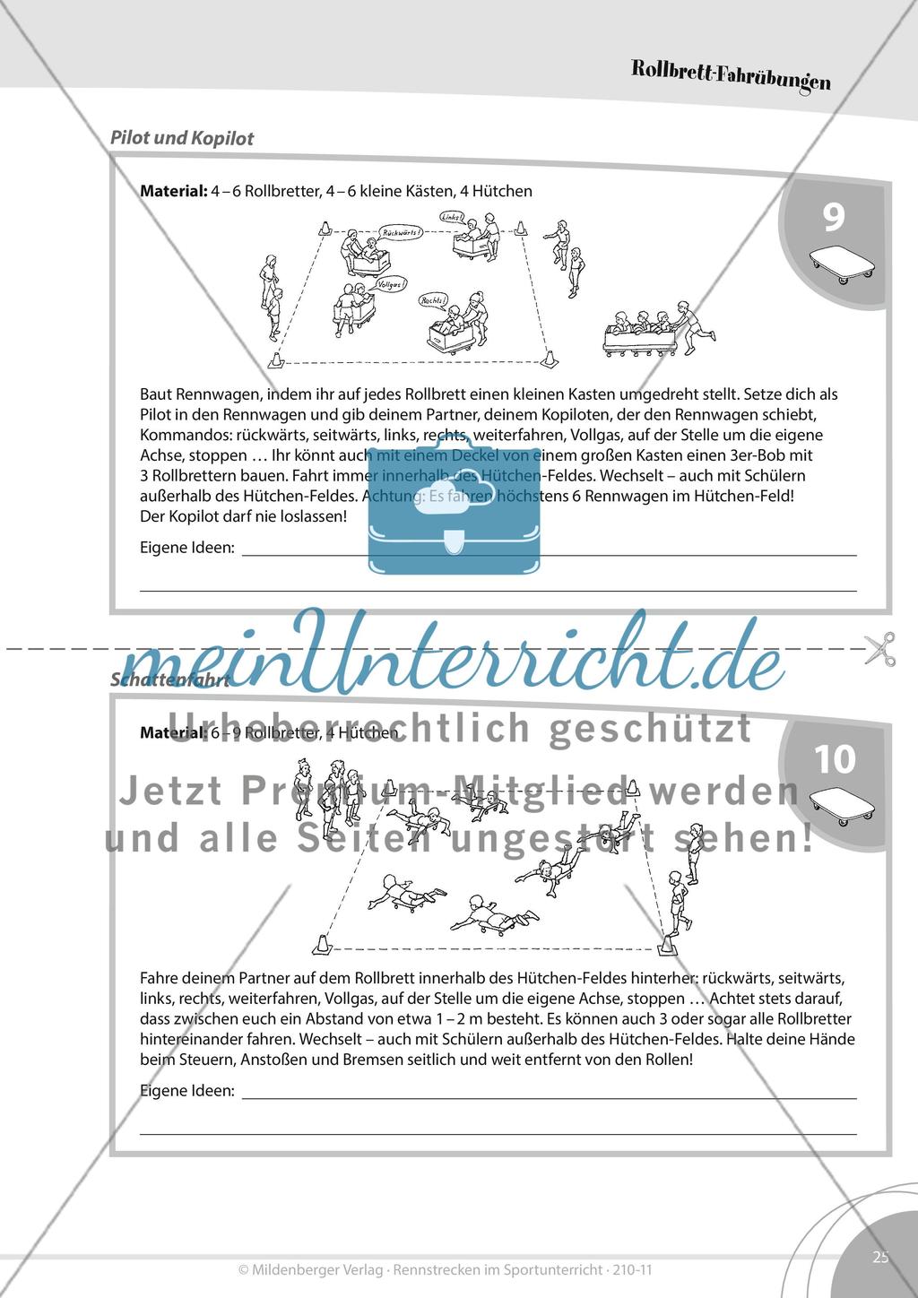 Rennstrecken mit Rollbrettern Preview 7
