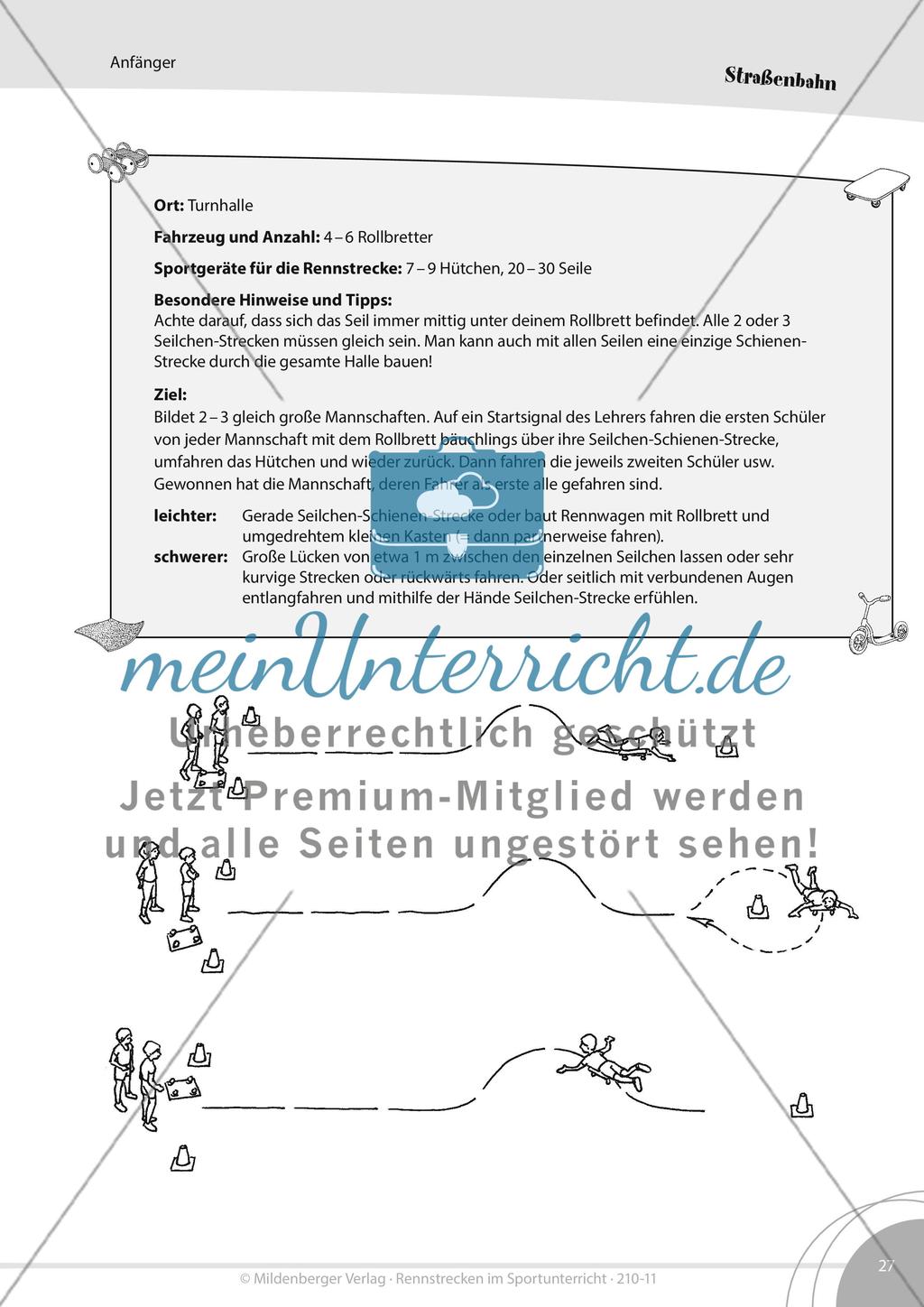 Rennstrecken mit Rollbrettern Preview 9