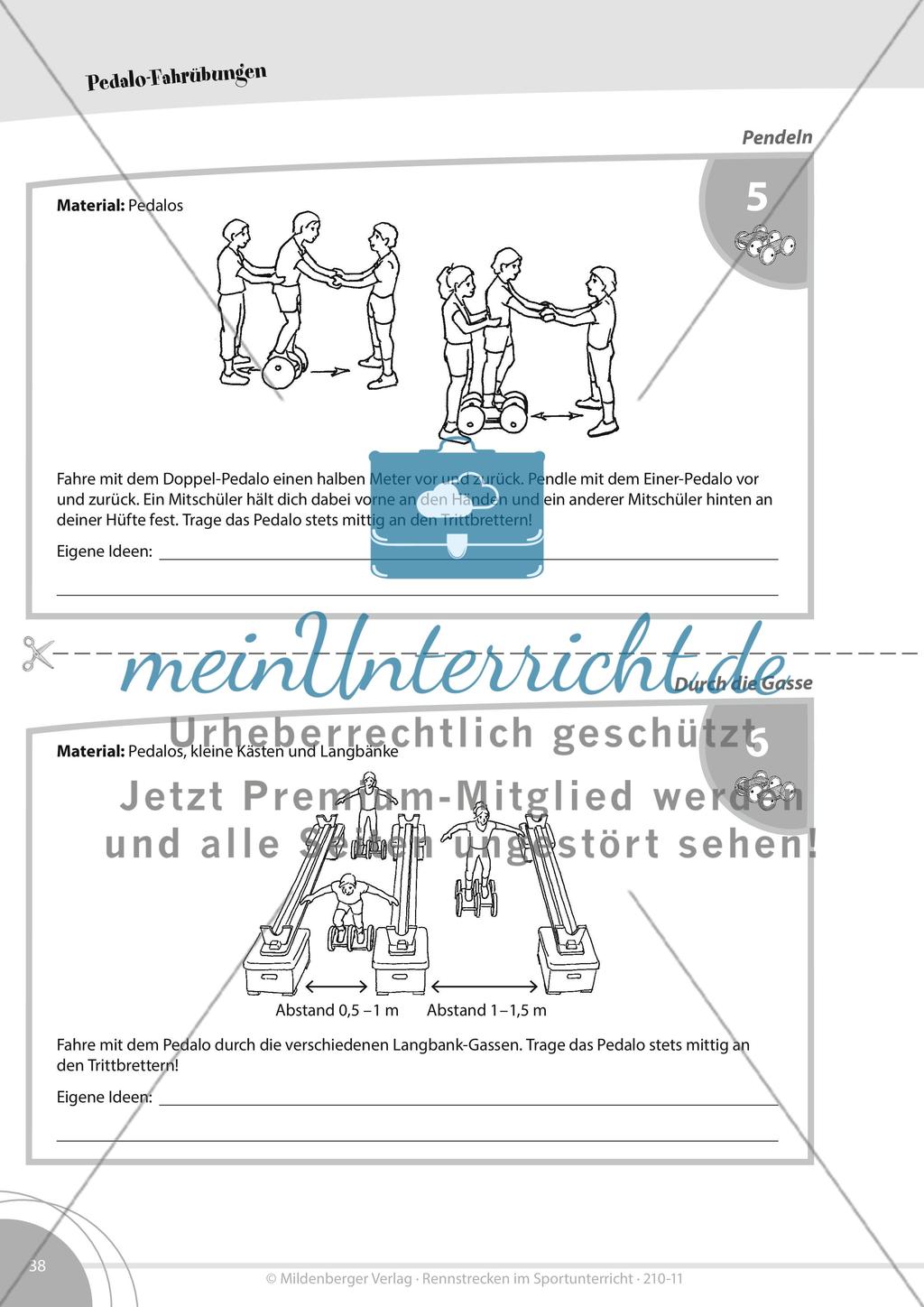 Rennstrecken mit Pedalos Preview 5