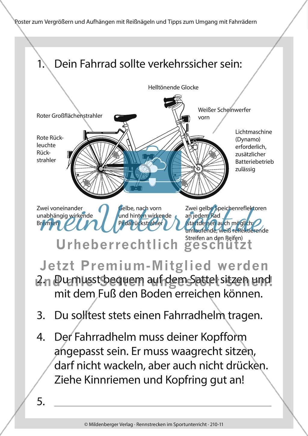 Rennstrecken mit Fahrrädern Preview 2