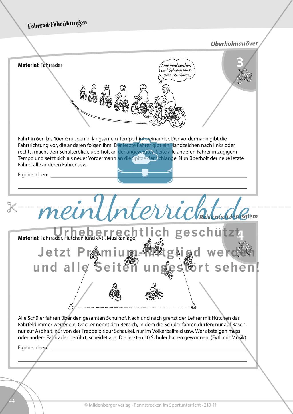 Rennstrecken mit Fahrrädern Preview 4