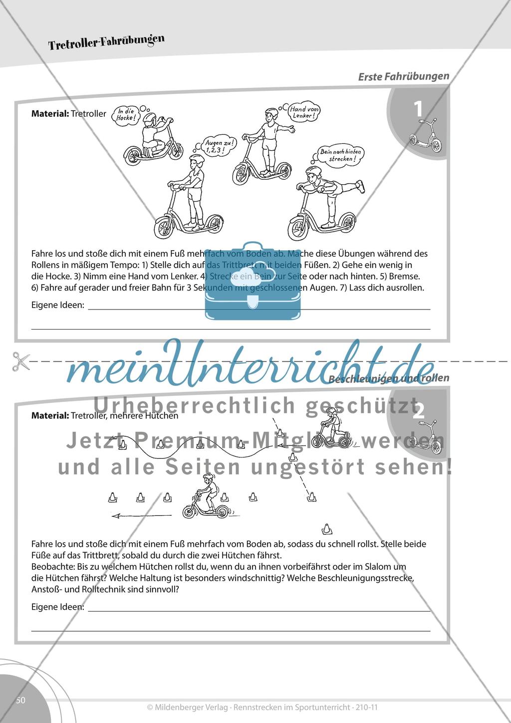 Rennstrecken mit Tretrollern Preview 3