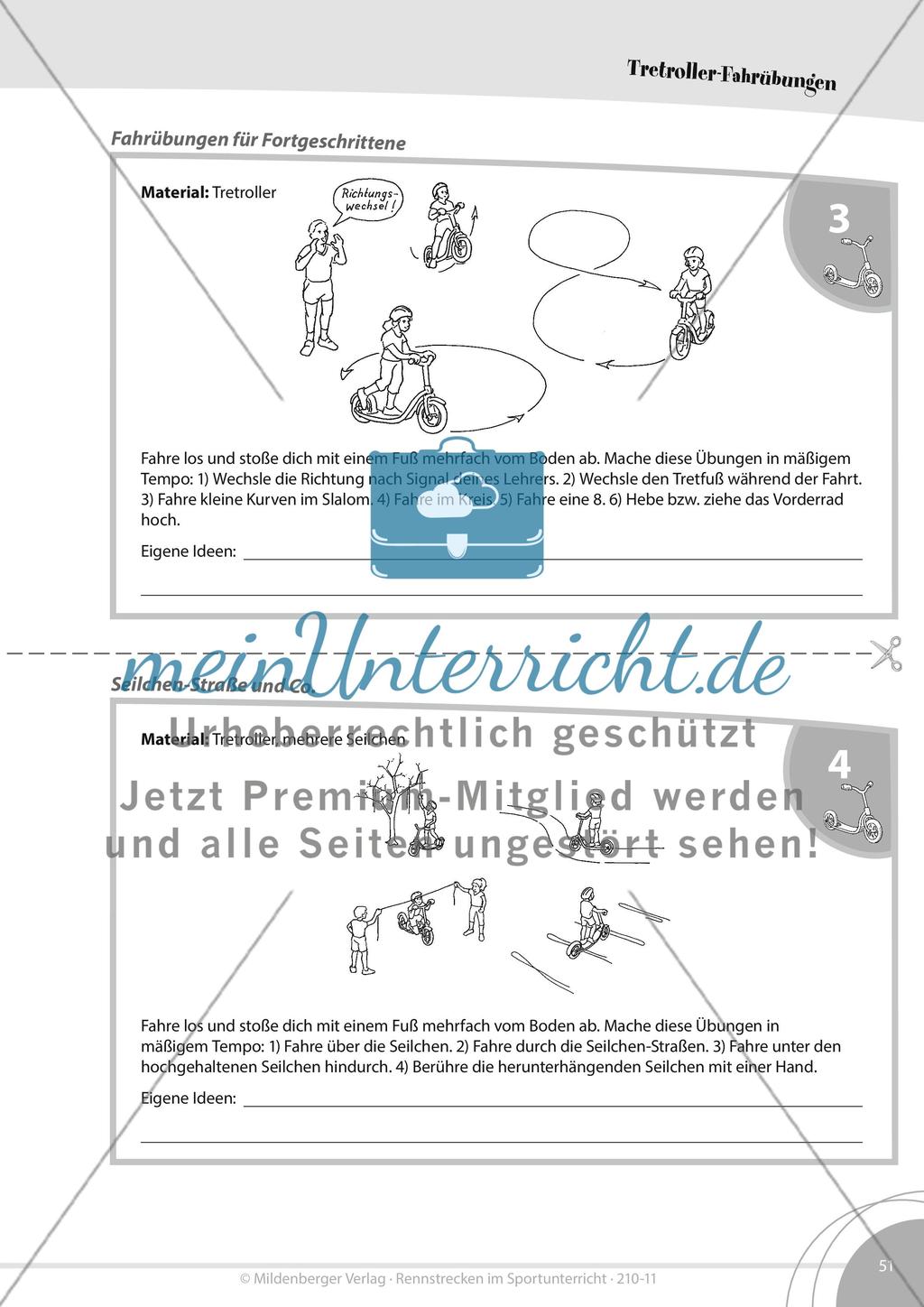 Rennstrecken mit Tretrollern Preview 4