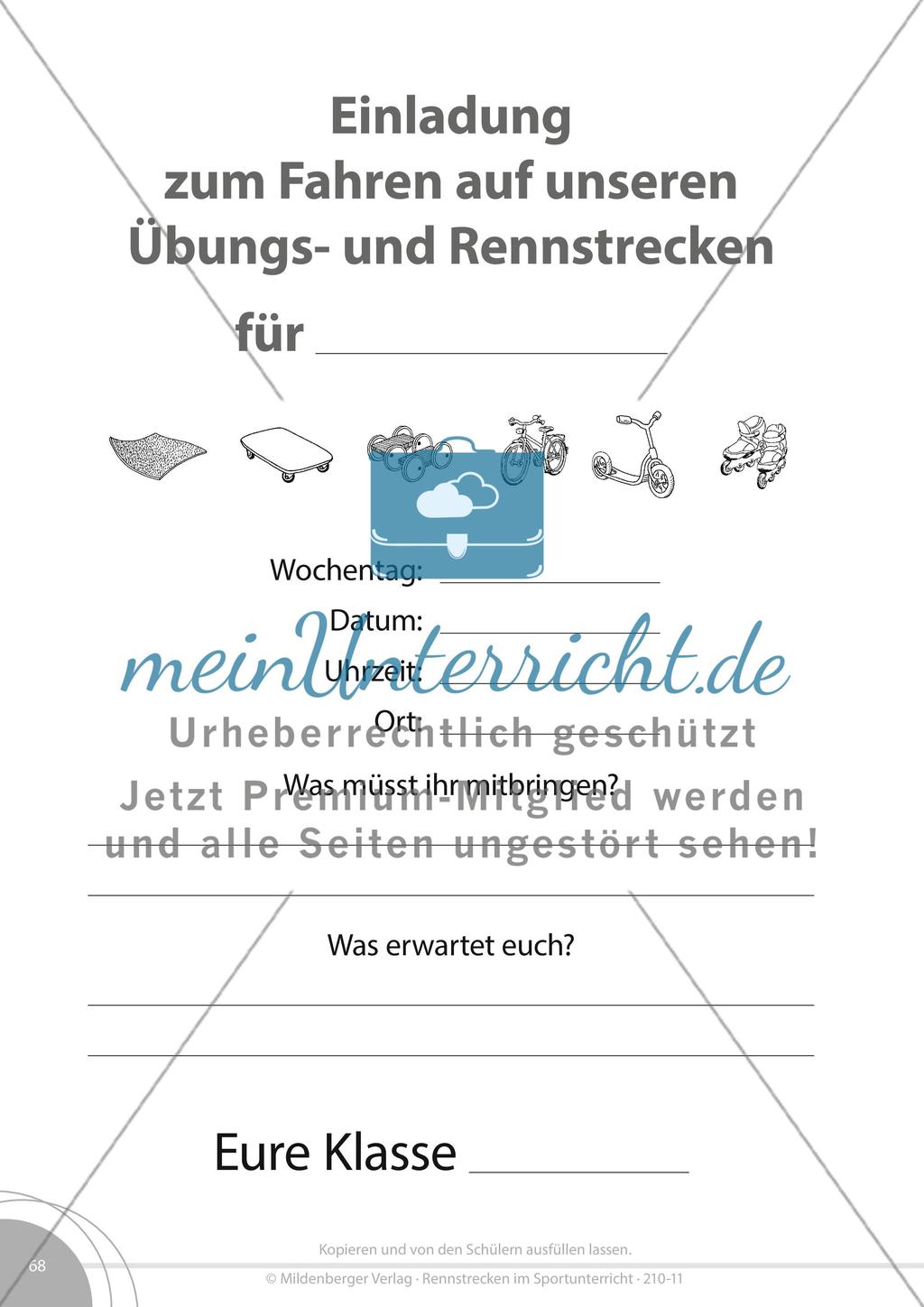 Zusätzliche Arbeitsblätter zur Einheit