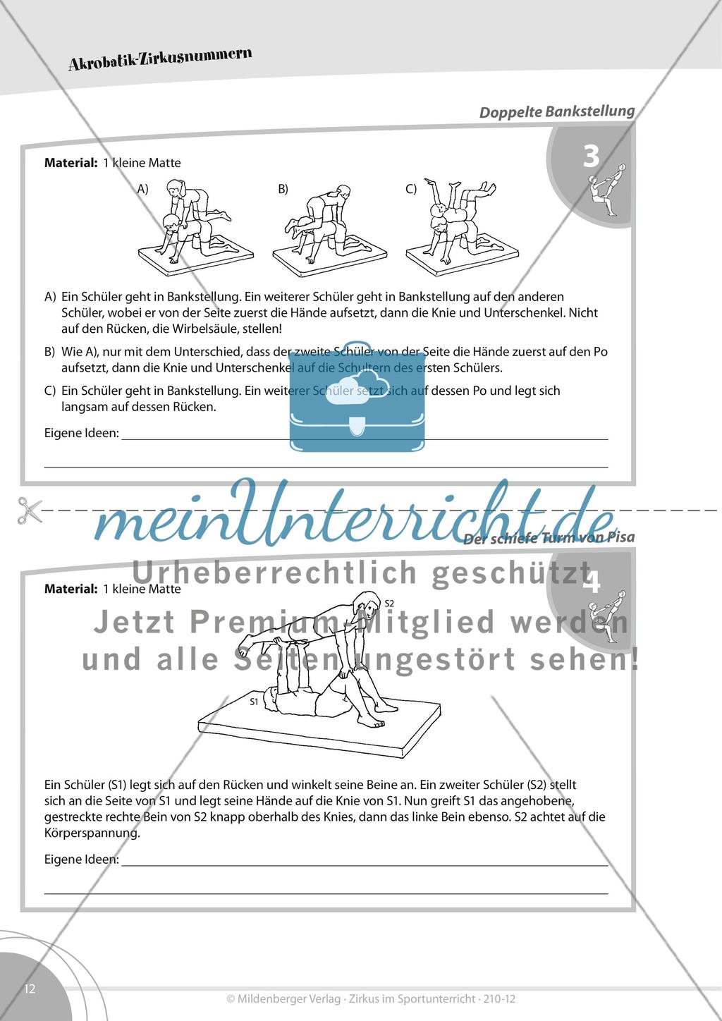 Akrobatik im Zirkus Preview 4